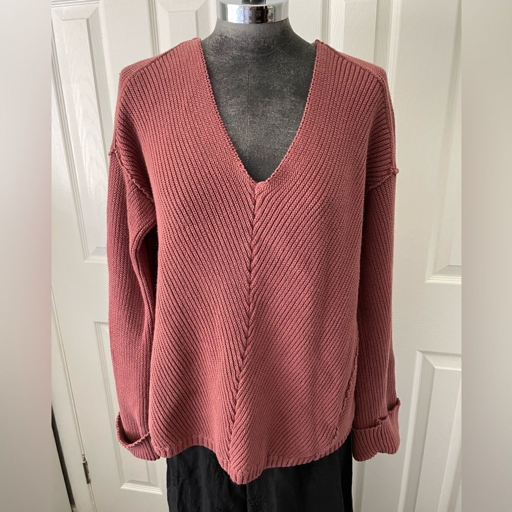 Magnolia South 100% Cotton Oversized Sweater Size Large